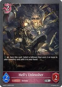 Hell's Unleasher - GFB01: Guide to Glory - Shadowverse: Evolve card