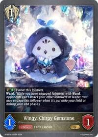 Wingy, Chirpy Gemstone - GFB01: Guide to Glory - Shadowverse: Evolve card