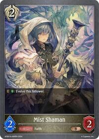 Mist Shaman - GFB01: Guide to Glory - Shadowverse: Evolve card