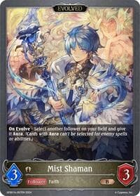 Mist Shaman (Evolved) - GFB01: Guide to Glory - Shadowverse: Evolve card
