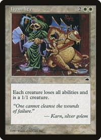 Humility - Tempest - Magic: The Gathering card