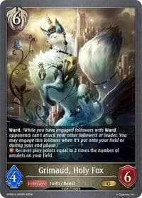 Grimaud, Holy Fox - GFB01: Guide to Glory - Shadowverse: Evolve card