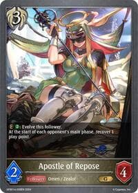 Apostle of Repose - GFB01: Guide to Glory - Shadowverse: Evolve card