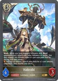 Hakrabi - GFB01: Guide to Glory - Shadowverse: Evolve card