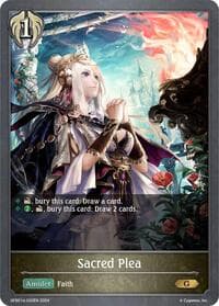 Sacred Plea - GFB01: Guide to Glory - Shadowverse: Evolve card