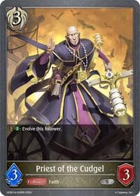 Priest of the Cudgel - GFB01: Guide to Glory - Shadowverse: Evolve card