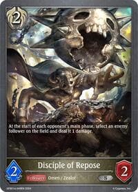 Disciple of Repose - GFB01: Guide to Glory - Shadowverse: Evolve card