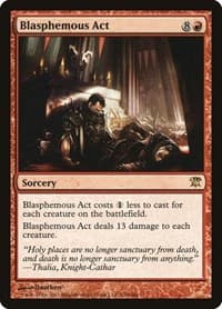 Blasphemous Act - Innistrad - Magic: The Gathering card