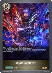Death Sentence - GFB01: Guide to Glory - Shadowverse: Evolve card