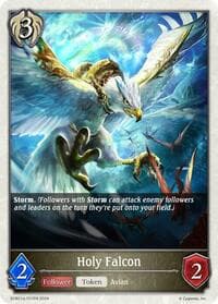 Holy Falcon - GFB01: Guide to Glory - Shadowverse: Evolve card