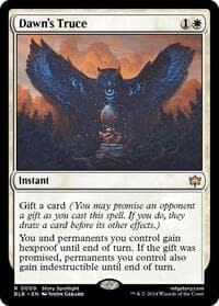 Dawn's Truce - Bloomburrow - Magic: The Gathering card