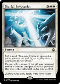 Starfall Invocation - Bloomburrow - Magic: The Gathering card
