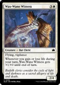 Wax-Wane Witness - Bloomburrow - Magic: The Gathering card