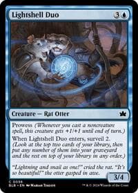 Lightshell Duo - Bloomburrow - Magic: The Gathering card