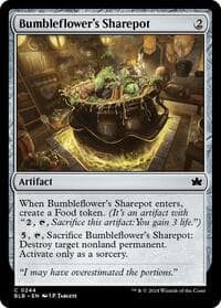 Bumbleflower's Sharepot - Bloomburrow - Magic: The Gathering card