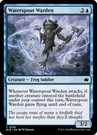 Waterspout Warden - Bloomburrow - Magic: The Gathering card