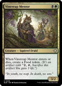 Vinereap Mentor - Bloomburrow - Magic: The Gathering card
