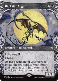 Darkstar Augur (Showcase) - Bloomburrow - Magic: The Gathering card