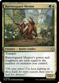Burrowguard Mentor - Bloomburrow - Magic: The Gathering card