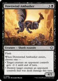 Downwind Ambusher - Bloomburrow - Magic: The Gathering card