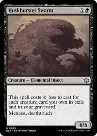 Huskburster Swarm - Bloomburrow - Magic: The Gathering card