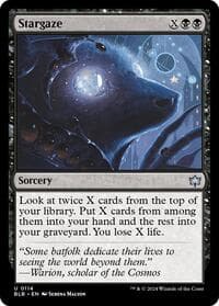 Stargaze - Bloomburrow - Magic: The Gathering card