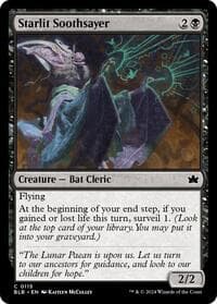 Starlit Soothsayer - Bloomburrow - Magic: The Gathering card