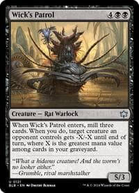 Wick's Patrol - Bloomburrow - Magic: The Gathering card