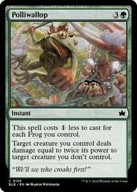 Polliwallop - Bloomburrow - Magic: The Gathering card