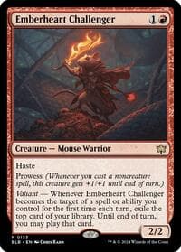 Emberheart Challenger - Bloomburrow - Magic: The Gathering card