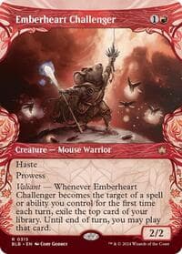 Emberheart Challenger (Showcase) - Bloomburrow - Magic: The Gathering card