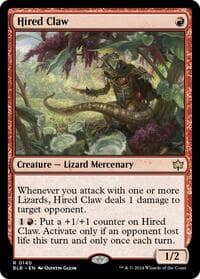Hired Claw - Bloomburrow - Magic: The Gathering card