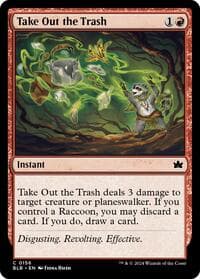 Take Out the Trash - Bloomburrow - Magic: The Gathering card