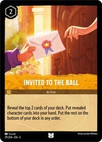 Invited to the Ball - Shimmering Skies - Disney Lorcana card
