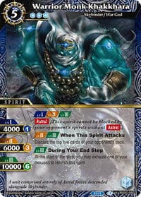 Warrior Monk Khakkhara - Strangers in the Sky - Battle Spirits Saga card