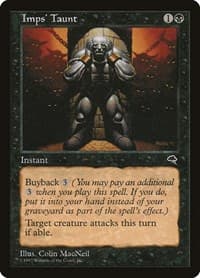 Imps' Taunt - Tempest - Magic: The Gathering card