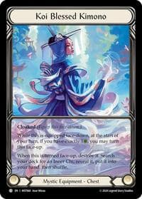 Koi Blessed Kimono (Extended Art) - Part the Mistveil - Flesh and Blood TCG card