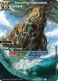 Shocking Vegetation (SPR) - Strangers in the Sky - Battle Spirits Saga card