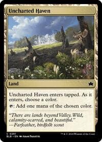 Uncharted Haven - Bloomburrow - Magic: The Gathering card