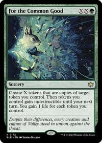 For the Common Good - Bloomburrow - Magic: The Gathering card
