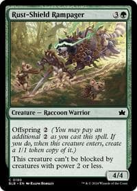 Rust-Shield Rampager - Bloomburrow - Magic: The Gathering card