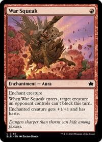 War Squeak - Bloomburrow - Magic: The Gathering card