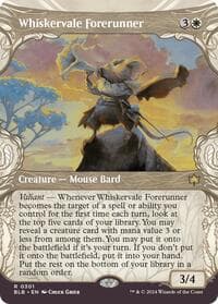 Whiskervale Forerunner (Showcase) - Bloomburrow - Magic: The Gathering card