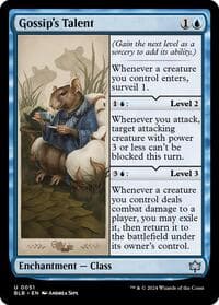 Gossip's Talent - Bloomburrow - Magic: The Gathering card