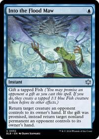 Into the Flood Maw - Bloomburrow - Magic: The Gathering card