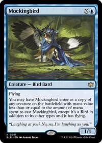Mockingbird - Bloomburrow - Magic: The Gathering card