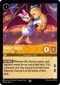 Daisy Duck - Donald's Date - Shimmering Skies - Disney Lorcana card