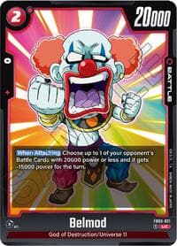 Belmod - Raging Roar - Dragon Ball Super: Fusion World card