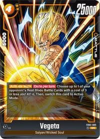 Vegeta - FB03-089 - Raging Roar - Dragon Ball Super: Fusion World card