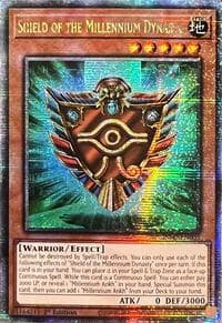 Shield of the Millennium Dynasty (Quarter Century Secret Rare) - The Infinite Forbidden - YuGiOh card